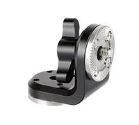 CAMVATE Estensione verticale a doppio rosone con filetto centrale M6 (manopola nera)