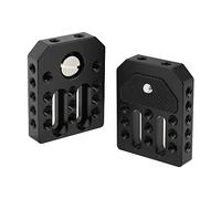 CAMVATE Piastra di base universale con attacco da 1/4 "per kit gabbia monitor per regista (2 pezzi)