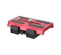 CAMVATE Quick Release Base compatibile con 577/501/504/701 Tripod(rosso)