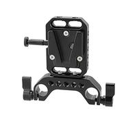 CAMVATE V-Lock adattatore a sgancio rapido con supporto per asta da 15 mm per kit gabbia fotocamera/spalla Rig
