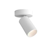 Can 50 Plafoniera/ Applique Singola LED Bianco Opaco