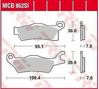 Can-Am ( Brp ) Renegade 1000 R Efi 4X4 2020-2022 TRW Si Serie Off-Road Freno