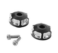 Can-Am F3 Manubrio Tappi Rt st Rs Rss Alluminio Nero Argento Coppia