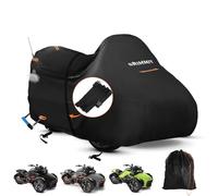 Can Am Spyder Cover,420D Oxford Fabric Nano Coated,Spyder copertura completa con 3 strisce riflettenti, 2 fori per antenna, impermeabile, Can Am Spyder Accessori 2010-2019