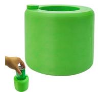 Can Cooler Insulated, Drink Can Bottle Holder, Portable Thermal Container, Work, Home, Travel, Beach, Pool, Party, Summer Dining, Kitchen, Men, Women, Beer Drinkware, 11.4x10.3cm Green