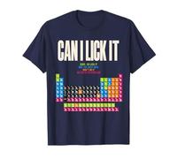 Can I Lick It Periodic Table Funny Science Teacher Geek Men Maglietta