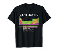 Can I Lick It Periodic Table Science Teacher & Student Funny Maglietta