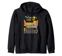Can I Lick It Tavola Periodica Insegnante Studente Bambini Ragazzi Ragazze Felpa con Cappuccio