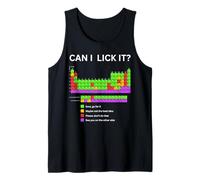 Can I Lick It Tavola Periodica Ragazzi Ragazze Bambini Studente Insegnante Canotta