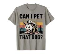 Can I Pet That Dog Opossum Opossum Funny Animal Meme Maglietta