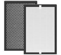 Can-Meageren Filtro HEPA di ricambio H13, per purificatore d'aria LEVOIT Core 600S, carbone attivo 3 in 1 ad alta efficienza, Core 600S-RF-PA, confezione da 1