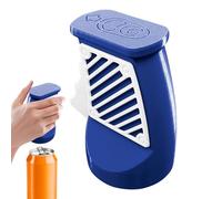 Can Opener, Manual Jar Tab Remover, Portable Non Slip Design with Easy Grip Opening Tool, Perfect for Home, Commercial Use, Outdoor, Camping, Travel, Blue Green Purple and Lavender
