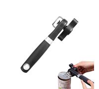 Can Opener Manual Non-Slip Heavy Duty Bottle Opener Kitchen Tools | Safe Bottle Opener Kitchen Tools for Home Office Camping Travel Picnic Women Senior Chef BBQ