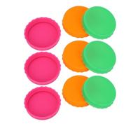 Can Saver, coperchio in silicone di alta qualità, 18 pezzi, morbido, multicolori, a prova di perdite, antipolvere, riutilizzabile, per lattine da 5,4 cm, mantiene le bevande gassate