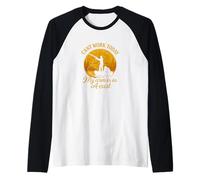 Can’t Work Today My Arm Is in A Cast Funny Fishing Maglia con Maniche Raglan