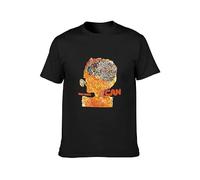 Can TAGO Mago T-Shirt Graphics Tee Black Tee Shirt L
