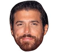 Can Yaman (Long Hair) Maschere di persone famose, facce di cartone