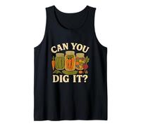 Can You Dig It Funny Canning Season Retro Canotta