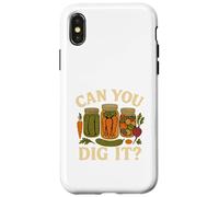 Can You Dig It Funny Canning Season Retro Custodia per iPhone X/XS