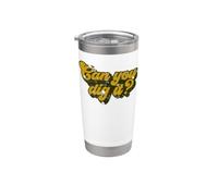 Can you Dig It? Vintage 70S 80S Bicchiere termico in acciaio inox doppia parete