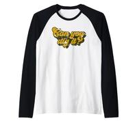Can You Dig It? Vintage 70S 80S Maglia con Maniche Raglan