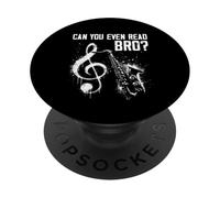Can You Even Read Bro - Divertente Spartiti Musica Note Fogli Umorismo PopSockets PopGrip Adesivo
