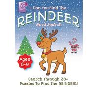 Can You Find the Reindeer Word Search: Fun Christmas Puzzle Book with Holiday Words & Hidden Mystery Word | Perfect Stocking Stuffer or Christmas Gift for Boys & Girls, Kids Ages 5-9