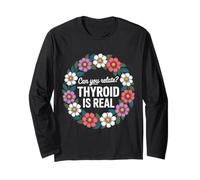Can You Relate Thyroid Is Real Struggle Awareness - Maglia a Manica