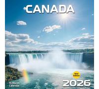 Canada 2026 Calendar: A panoramic year from coast to forest and mountain snow