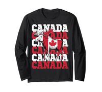 Canada, alci, canadese, foglia d'acero, icona Maglia a Manica