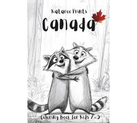 Canada: Coloring book for kids 2-5