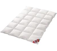Canada Dreams Luxus - Piumino da letto in piuma d’oca, “Light”, livello calore 2, di qualità eccellente, per tutto l'anno, Piuma, 155 x 220 cm