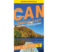 Canada East Marco Polo Pocket Travel Guide - with pull out map (Tascabile)