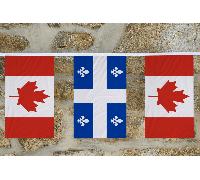 Canada Flag Province and Territories Friendship Bunting - MADE IN THE UK