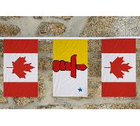 Canada Flag Province and Territories Friendship Bunting - MADE IN THE UK