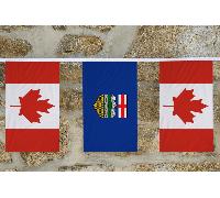 Canada Flag Province and Territories Friendship Bunting - MADE IN THE UK