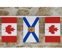 Canada Flag Province and Territories Friendship Bunting - MADE IN THE UK