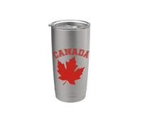 Canada Foglia d'acero Orgoglioso Canadian Roots Canada Pride Bicchiere termico in acciaio inox doppia parete