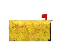 Canada Giallo Foglia d'Acero Fiori di Bellezza Involucri per Natale Carino Patrick's Day Mailbox Covers 45,7 x 52,6 cm Caja de correos