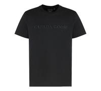 Canada Goose - Emersen Crew Neck T-Shirt - - Tops - Uomo - Nero - M