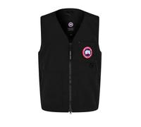 Canada Goose - Gilet con Logo Giacca Nera Zip - - Jackets - Uomo - Nero - S