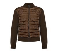 Canada Goose - Hybridge Quilted Front Cardigan - - Knitwear - Uomo - Marrone - S
