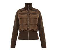 Canada Goose - HyBridge Wide Quilt Knit Jacket Tonal Label - - Knitwear - Donna - Marrone - S