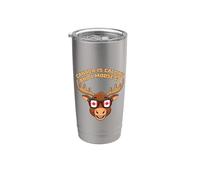Canada Is Calling And I Moose Go Canada Bandiera Canadese Alce Bicchiere termico in acciaio inox doppia parete