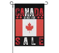 Canada Is Not For Sales Bandiera Da Esterno Con Occhielli Bandiera Esterna Durevole Bandiere Da Cortile Per Il Portico Prato Camera Da Letto 30X45cm