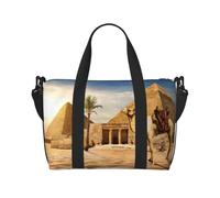Canada Lynx - Borsone da viaggio pieghevole, con stampa Lynx, borsa da viaggio, borsa da viaggio per il fine settimana, per donne e uomini, Deserto dei cammelli, One Size, Borsone da viaggio