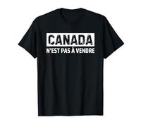 Canada N'est PAS A Vendre Is Not for Sale Maglietta
