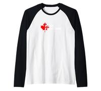 Canada N'est PAS à Vendre Never 51 Orgoglioso Canadese Quebec Maglia con Maniche Raglan