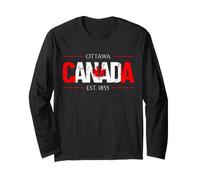 Canada Ottawa Orgoglioso Canadese Maglia a Manica