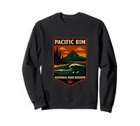 Canada Parchi Nazionali - Pacific Rim Wilderness Ocean Natura Felpa